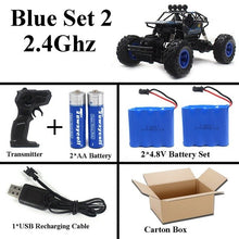 Load image into Gallery viewer, Rock Crawler RC Car Dark Blue