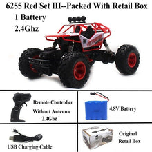 Load image into Gallery viewer, Rock Crawler Red RC Car