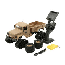 Load image into Gallery viewer, Rc Military Truck with Repleceable Wheels