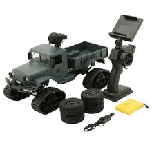 Load image into Gallery viewer, Rc Military Truck with Repleceable Wheels