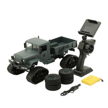 Load image into Gallery viewer, Rc Military Truck with Repleceable Wheels